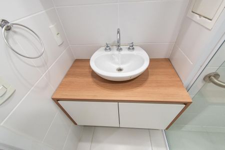 Studio para alugar com 21m², 1 quarto e sem vaga Studio para alugar com 21m², 1 quarto e sem vagaBanheiro