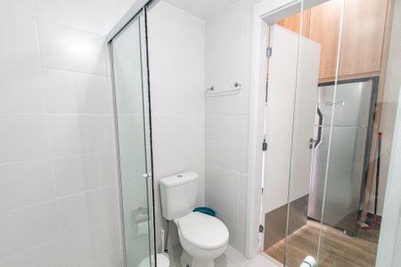 Studio para alugar com 21m², 1 quarto e sem vaga Studio para alugar com 21m², 1 quarto e sem vagaBanheiro