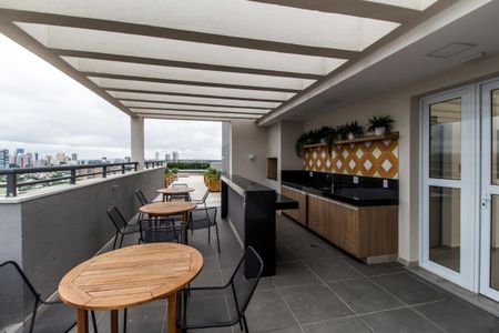 Apartamento à venda com 47m², 2 quartos e 1 vagaÁrea gourmet