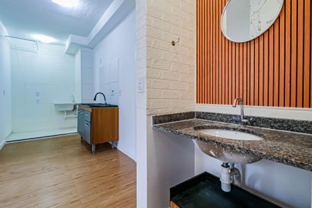 Apartamento para alugar com 35m², 2 quartos e sem vagaBanheiro