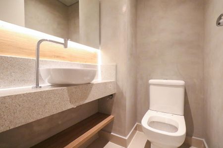 Apartamento à venda com 86m², 2 quartos e 2 vagasLavabo da sala