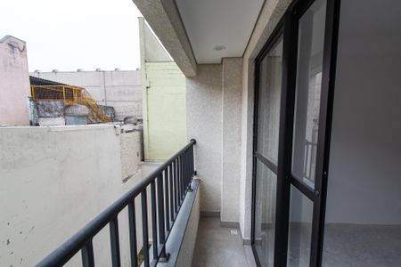 Studio para alugar com 26m², 1 quarto e sem vagaVaranda