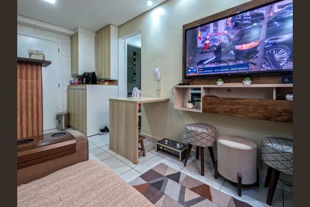 Apartamento à venda com 44m², 2 quartos e sem vagaSala