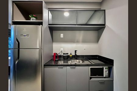 Studio à venda com 30m², 1 quarto e sem vagaCozinha