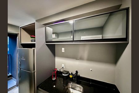 Studio à venda com 30m², 1 quarto e sem vagaCozinha