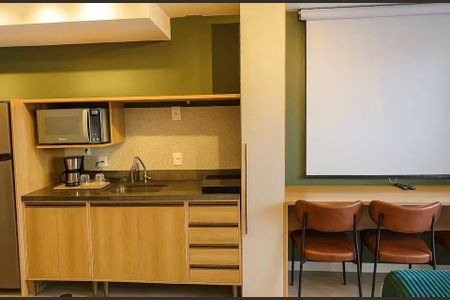 Studio à venda com 26m², 1 quarto e sem vaga