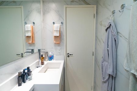 Apartamento à venda com 87m², 3 quartos e 2 vagasBanheiro Social