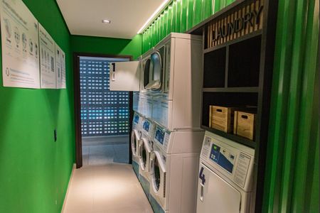 Apartamento para alugar com 25m², 1 quarto e sem vaga Apartamento para alugar com 25m², 1 quarto e sem vagaLavanderia