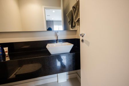 Apartamento à venda com 75m², 1 quarto e 2 vagasLavabo