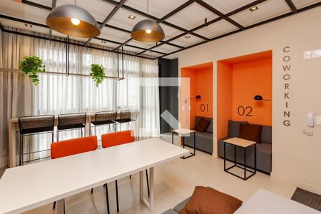 Apartamento para alugar com 27m², 1 quarto e sem vaga Apartamento para alugar com 27m², 1 quarto e sem vagaÁrea comum - Coworking
