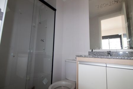 Apartamento para alugar com 27m², 1 quarto e sem vaga Apartamento para alugar com 27m², 1 quarto e sem vagaBanheiro da Suíte
