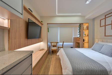 Studio à venda com 29m², 1 quarto e sem vagaStudio 