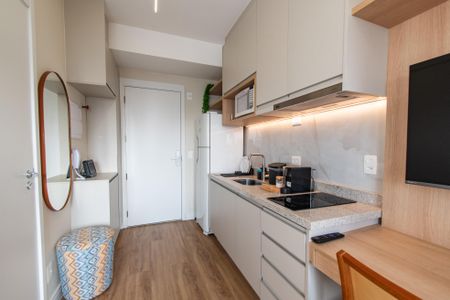Studio à venda com 21m², 1 quarto e sem vaga Studio à venda com 21m², 1 quarto e sem vagaCozinha