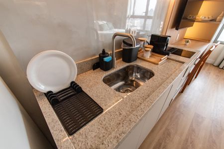 Studio à venda com 21m², 1 quarto e sem vaga Studio à venda com 21m², 1 quarto e sem vagaCozinha