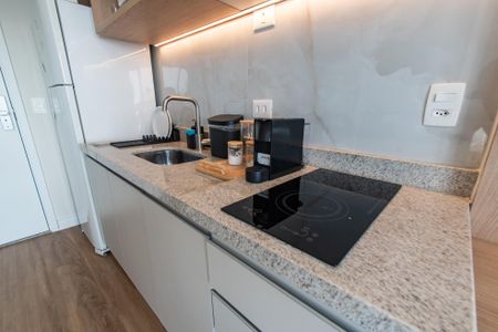 Studio à venda com 21m², 1 quarto e sem vaga Studio à venda com 21m², 1 quarto e sem vagaCozinha