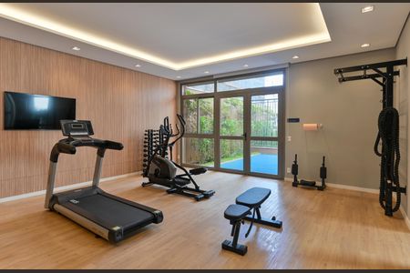 Studio à venda com 21m², 1 quarto e sem vaga Studio à venda com 21m², 1 quarto e sem vagaAcademia