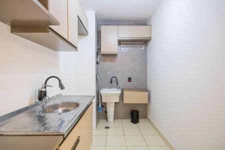 Apartamento para alugar com 35m², 2 quartos e 1 vagaCozinha e Área de Serviço