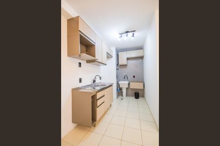 Apartamento para alugar com 35m², 2 quartos e 1 vagaCozinha e Área de Serviço