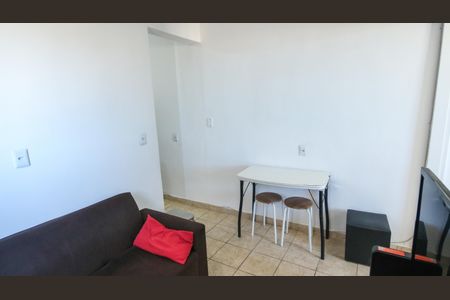 Sala de apartamento para alugar com 1 quarto, 35m² em Guilhermina, Praia Grande