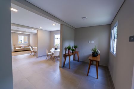 Apartamento para alugar com 34m², 2 quartos e sem vagaÁrea comum - Salão de festas