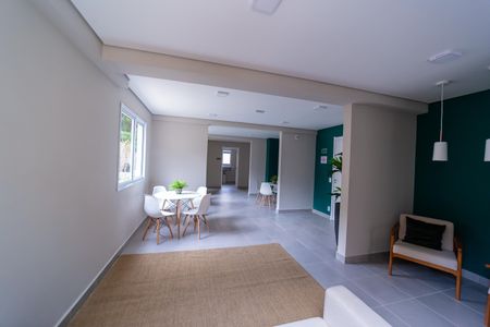 Apartamento para alugar com 34m², 2 quartos e sem vagaÁrea comum - Salão de festas