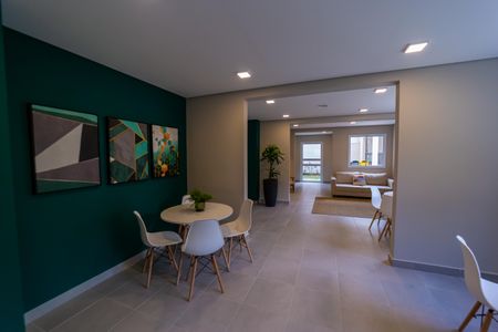 Apartamento para alugar com 34m², 2 quartos e sem vagaÁrea comum - Salão de festas