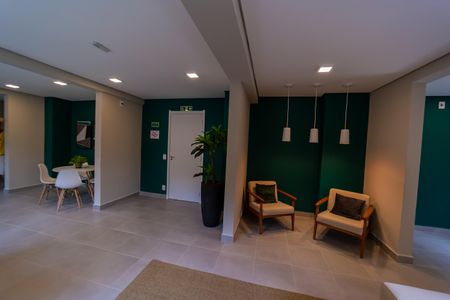 Apartamento para alugar com 34m², 2 quartos e sem vagaÁrea comum - Salão de festas