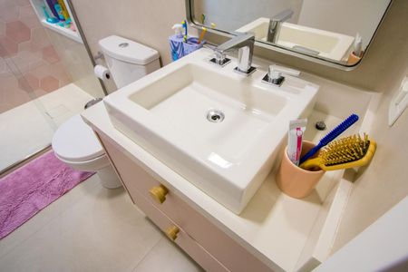 Apartamento à venda com 129m², 3 quartos e 2 vagasBanheiro social