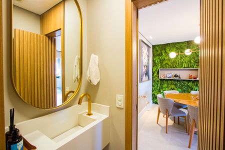 Apartamento à venda com 129m², 3 quartos e 2 vagasLavabo da Sala