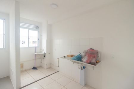 Apartamento para alugar com 48m², 2 quartos e 1 vagaDetalhe da Sala/Cozinha