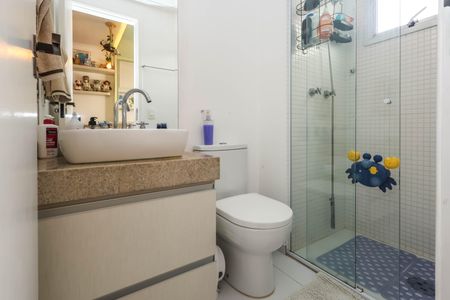 Apartamento à venda com 122m², 3 quartos e 2 vagasBanheiro da Suíte 3