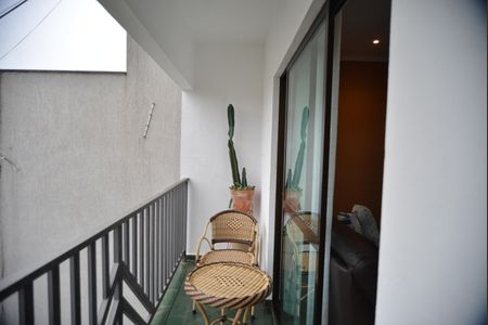 Varanda da Sala de apartamento à venda com 3 quartos, 103m² em Pinheirinho, Santo André