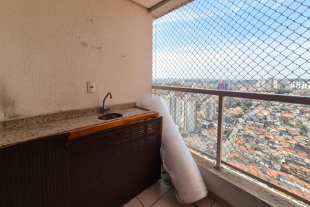 Varanda da Sala de apartamento para alugar com 3 quartos, 90m² em Santa Terezinha, São Bernardo do Campo