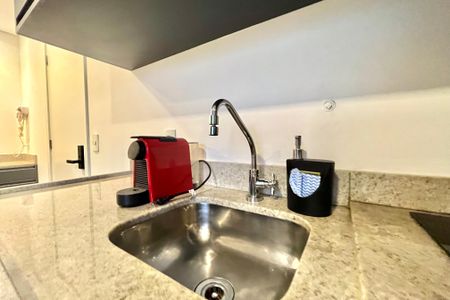 Studio à venda com 27m², 1 quarto e sem vagaCozinha