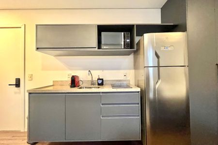 Studio à venda com 27m², 1 quarto e sem vagaCozinha