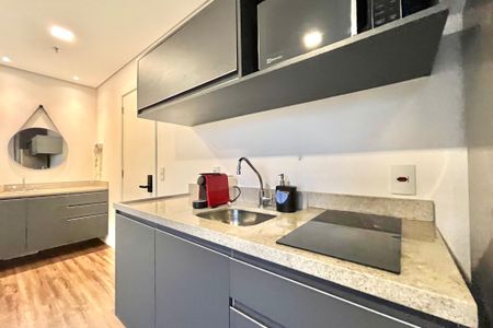 Studio à venda com 27m², 1 quarto e sem vagaCozinha