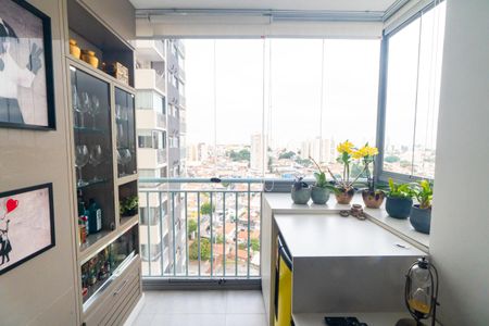 Apartamento à venda com 49m², 2 quartos e 1 vagaSacada da Sala