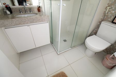 Apartamento para alugar com 64m², 2 quartos e 1 vagaBanheiro da Suíte