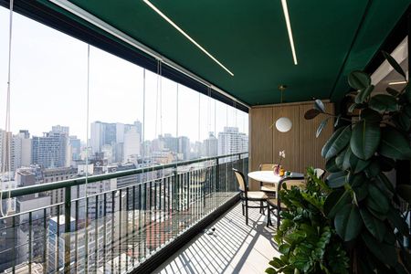 Apartamento à venda com 54m², 1 quarto e 1 vaga Apartamento à venda com 54m², 1 quarto e 1 vagaVaranda