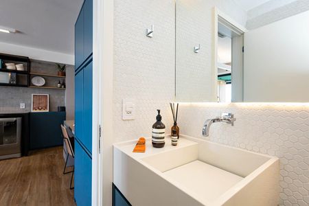 Apartamento à venda com 54m², 1 quarto e 1 vaga Apartamento à venda com 54m², 1 quarto e 1 vagaLavabo