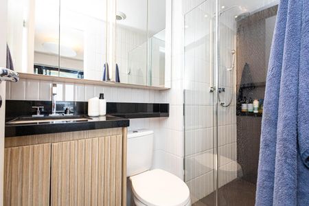 Apartamento à venda com 54m², 1 quarto e 1 vaga Apartamento à venda com 54m², 1 quarto e 1 vagaBanheiro da Suíte