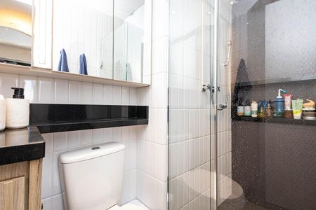 Apartamento à venda com 54m², 1 quarto e 1 vaga Apartamento à venda com 54m², 1 quarto e 1 vagaBanheiro da Suíte
