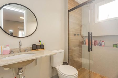 Apartamento à venda com 63m², 2 quartos e 2 vagasBanheiro da Suíte 2