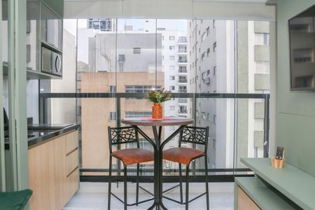 Studio para alugar com 25m², 1 quarto e sem vagaCozinha