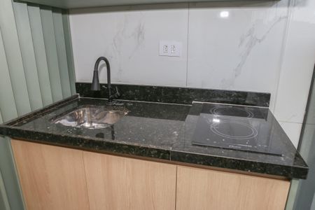 Studio para alugar com 25m², 1 quarto e sem vagaCozinha