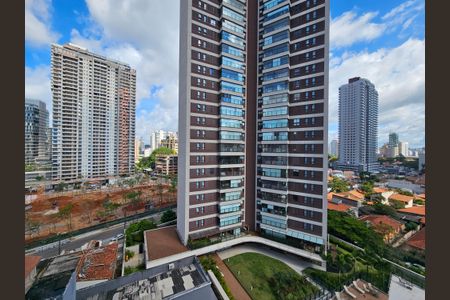 Vista da Varanda de kitnet/studio para alugar com 1 quarto, 28m² em Jardim das Acacias, São Paulo