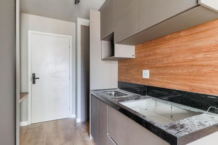 Studio à venda com 28m², 1 quarto e sem vaga Studio à venda com 28m², 1 quarto e sem vagaCozinha