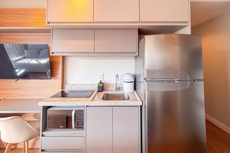 Studio para alugar com 23m², 1 quarto e sem vaga Studio para alugar com 23m², 1 quarto e sem vagaCozinha