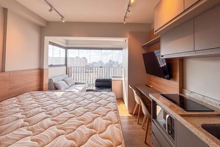 Studio para alugar com 23m², 1 quarto e sem vaga Studio para alugar com 23m², 1 quarto e sem vagaStudio