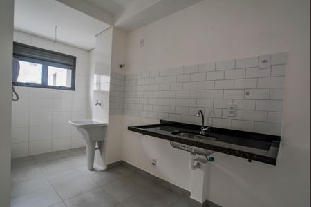 Apartamento à venda com 40m², 1 quarto e 1 vaga Apartamento à venda com 40m², 1 quarto e 1 vagaCozinha e Área de Serviço